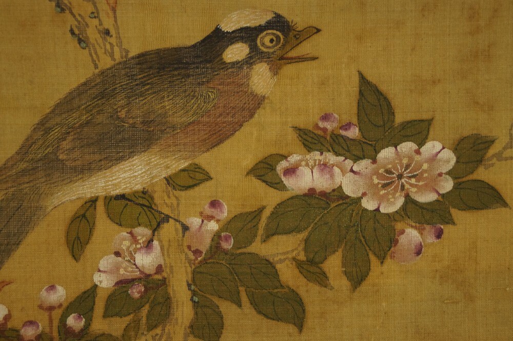 日本の掛物絵巻 - 鳥と花 - Etsy 日本