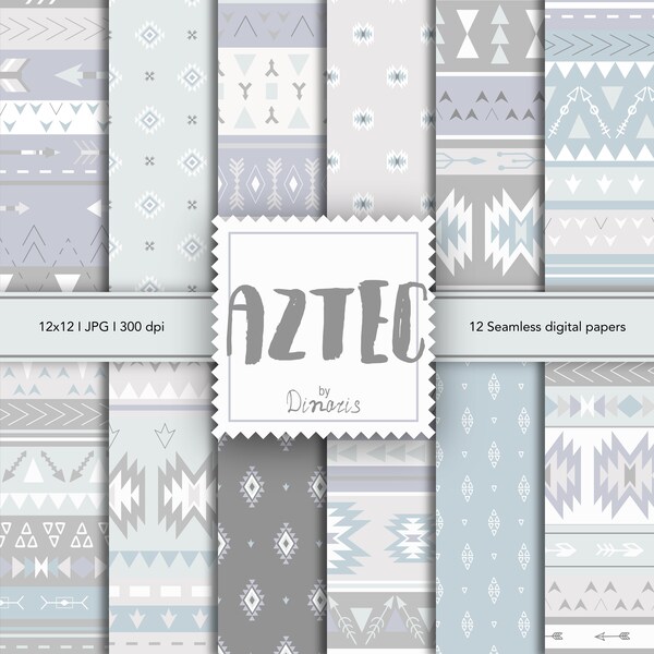 Aztec Papers - Etsy