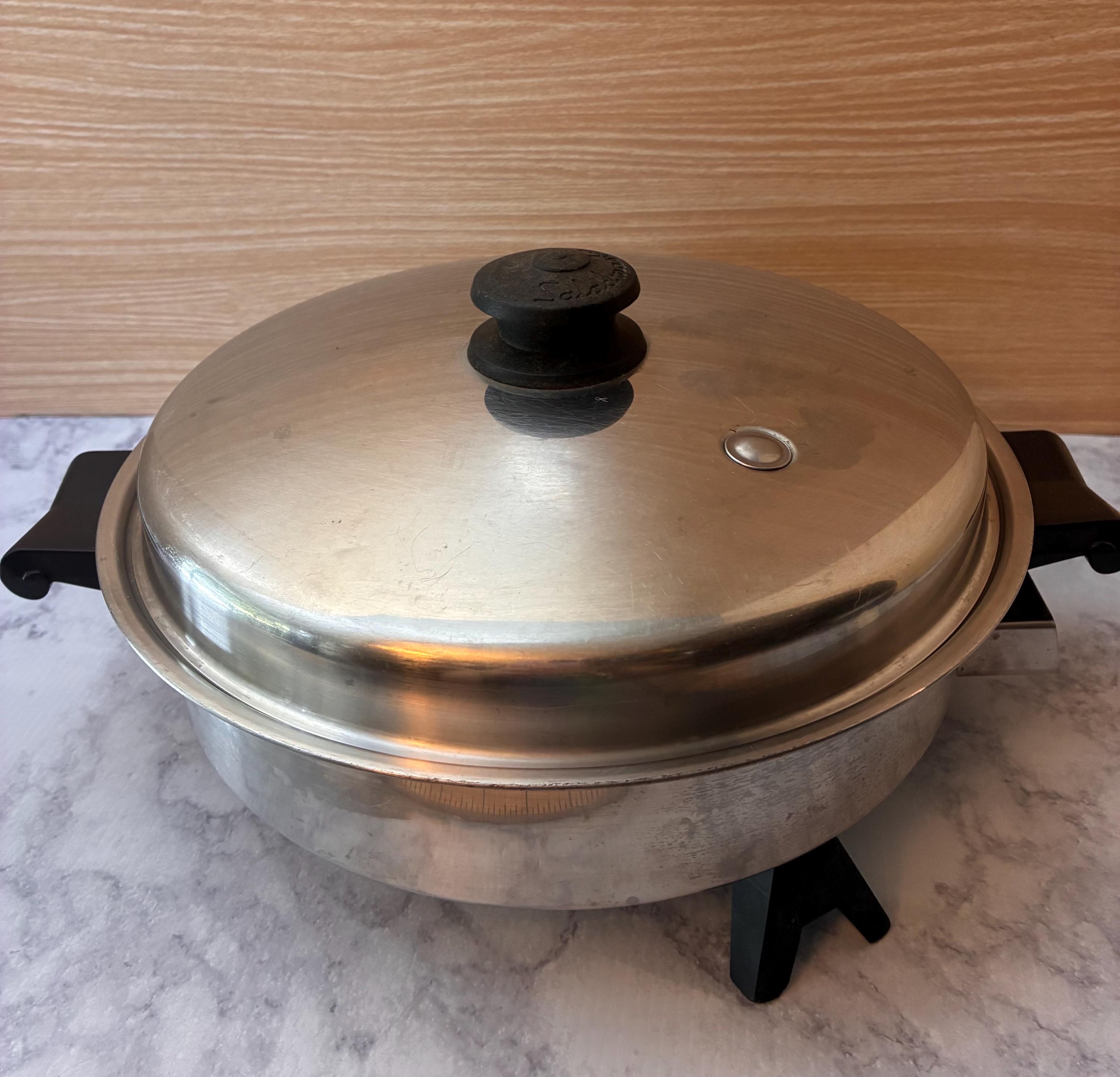 Stainless steel electric fry pans - Etsy 日本