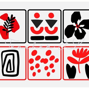 PRINTABLE High Contrast Baby Cards. Flash Cards, Infant Stimulation