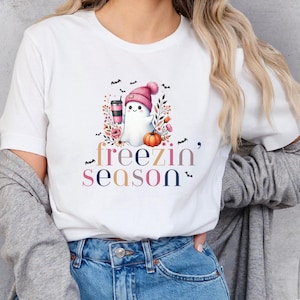 Cozy Season Shirt, Ghost Hunter Gear, gifts for ghost hunters, Paranormal Investigator shirt, Paranormal gear shirt, freezin&#39; season