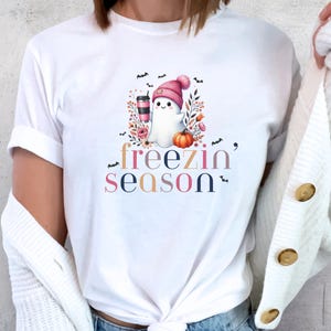 Cozy Season Shirt, Ghost Hunter Gear, gifts for ghost hunters, Paranormal Investigator shirt, Paranormal gear shirt, freezin&#39; season