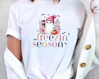 Cozy Season Shirt, Ghost Hunter Gear, gifts for ghost hunters, Paranormal Investigator shirt, Paranormal gear shirt, freezin' season