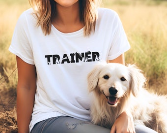 Dog agility trainer shirt gifts for dog lovers tee canine Training gear puppy agility training gear trainer k9 class training my doggies