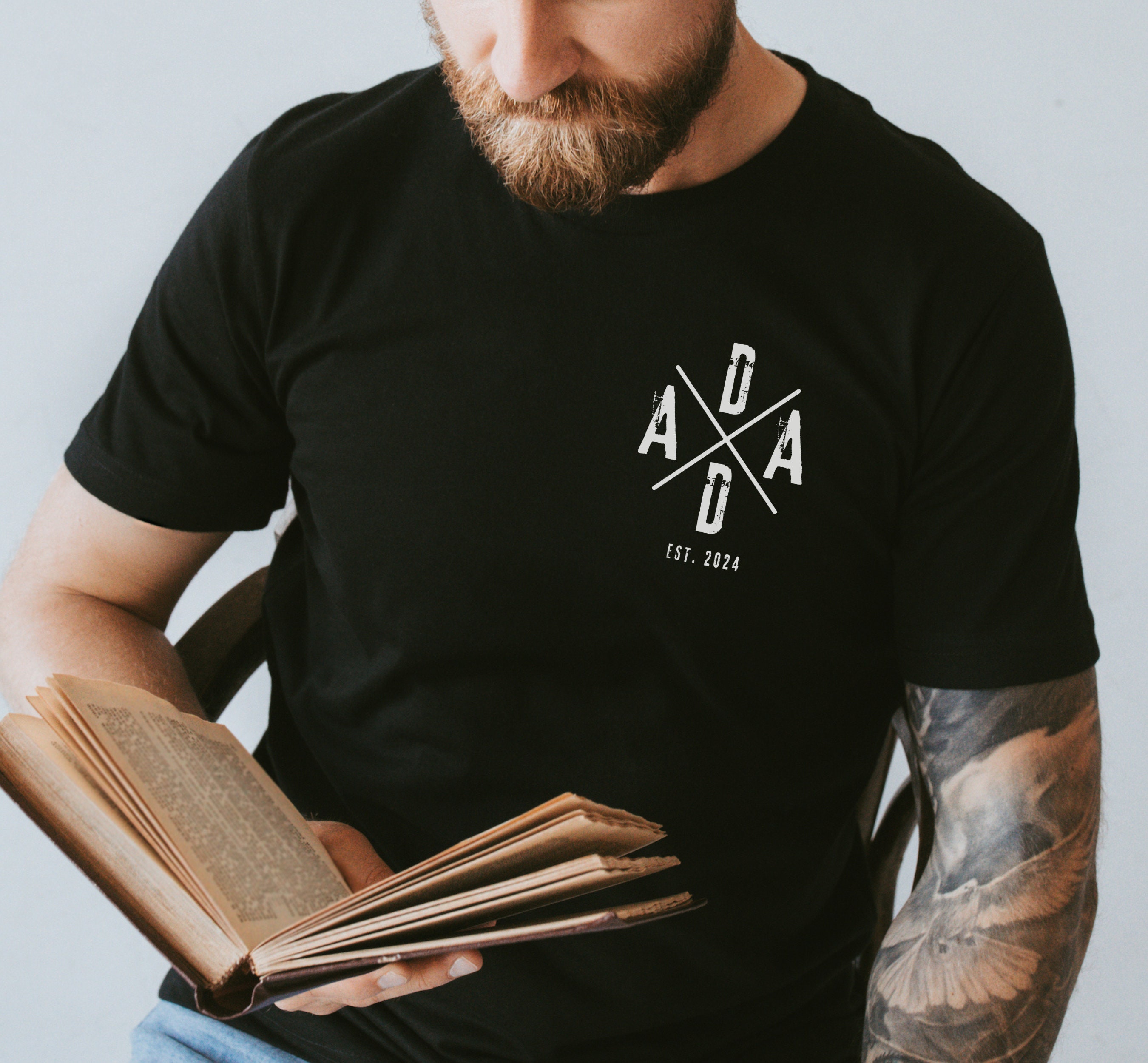 Dada T Custom Dada T-shirt Fathers Day Personalized Gift for New Dads ...