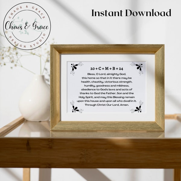 Epiphany Home Blessing Printable