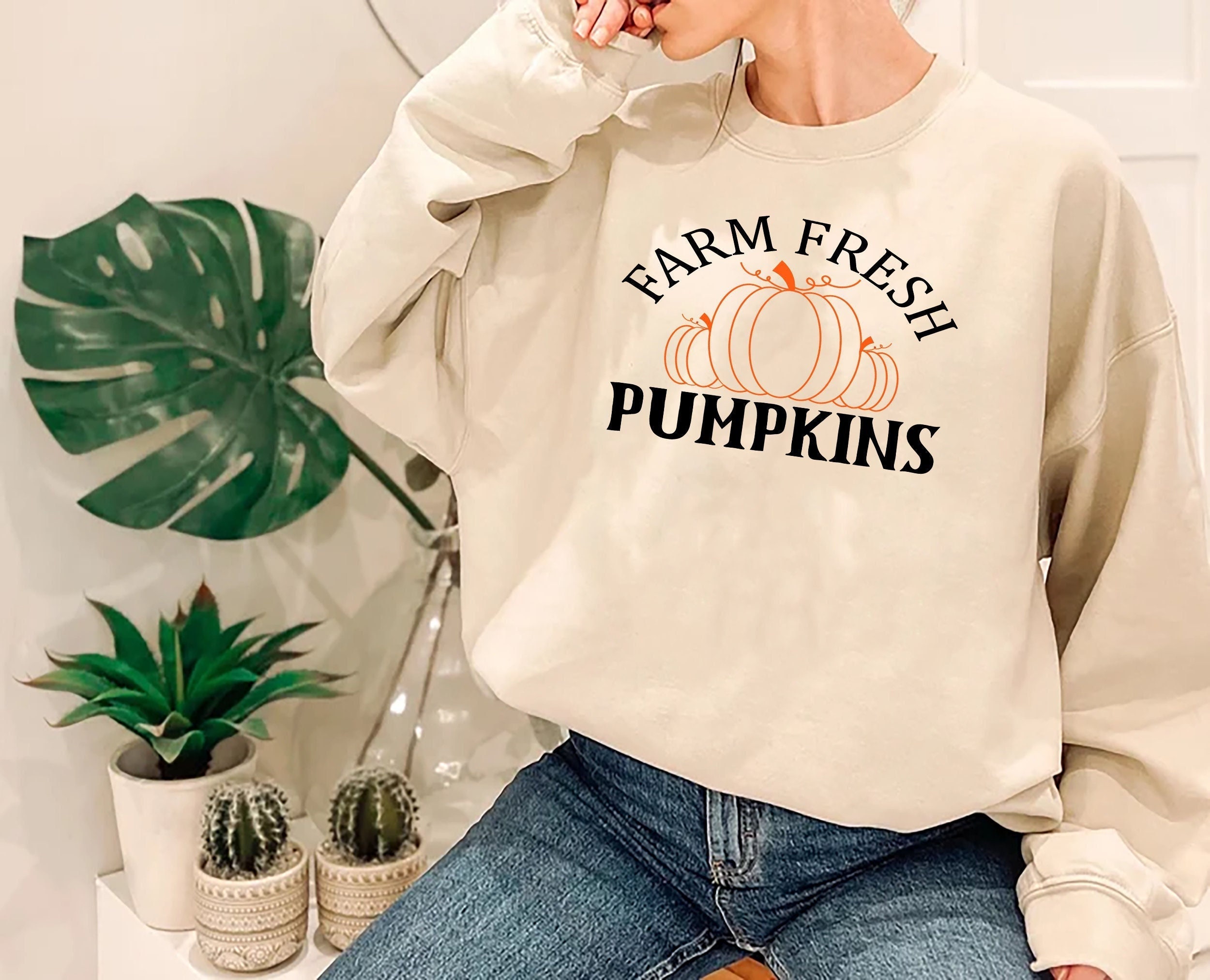 Farm Fresh Pumpkins Sweatshirt Pumpkin 