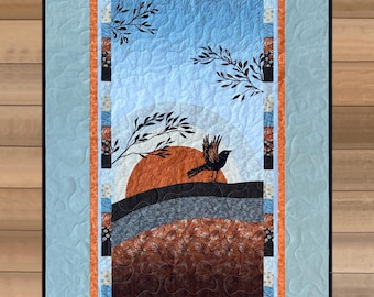 Sunrise Handmade Lap Quilt