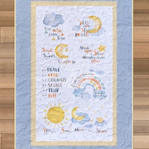 Rainbow Baby Quilt, Gender Neutral Quilt, Rainbow Design Quilt, Rainbow Nursery Decor, Rainbow Baby, Baby Shower Gift, Yellow Teal Quilt