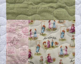 Anne of Green Gables Quilt, Anne of Green Gables Decor, Anne of Green Gables Wall Quilt, Anne of Green Gables Gift