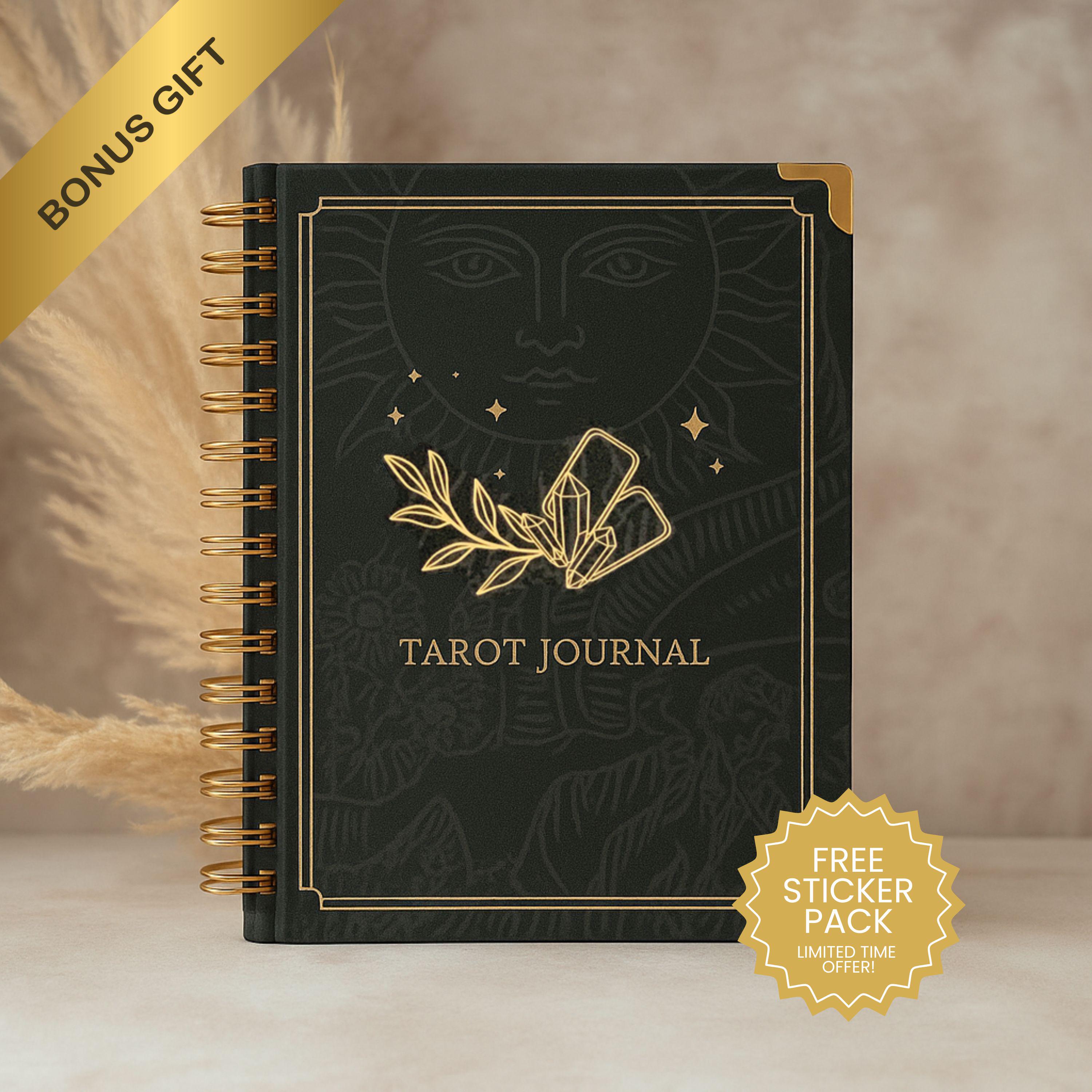 Ultimate Tarot Journal: Daily Monthly Yearly Tarot Planner Journal, Tarot Binder and Study Guide, Limited Time FREE STICKER OFFER