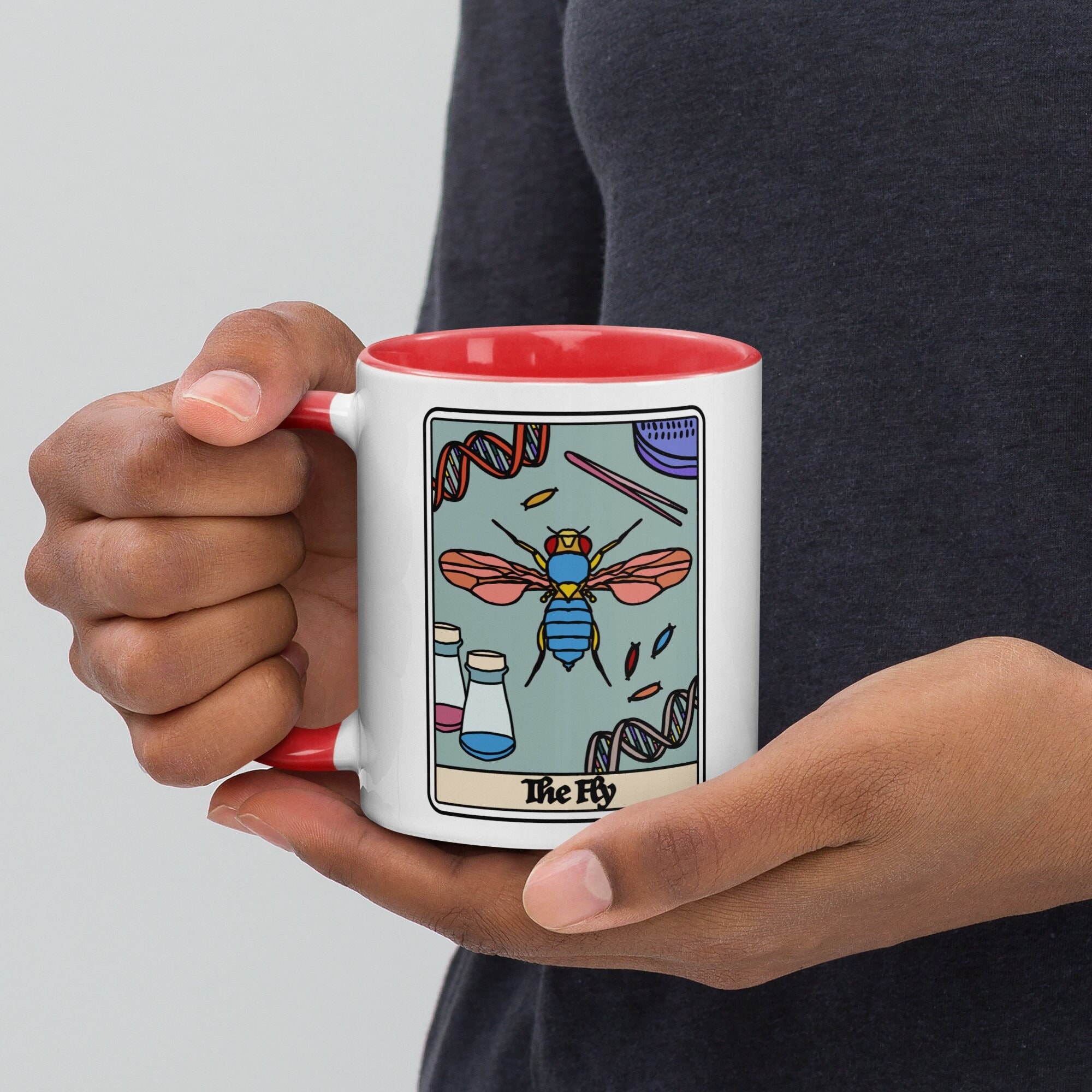 64 oz coffee mug personalized Personalized Inner Handle Ceramic Coffee Mug - 11oz Custom Mugs with Gift Box