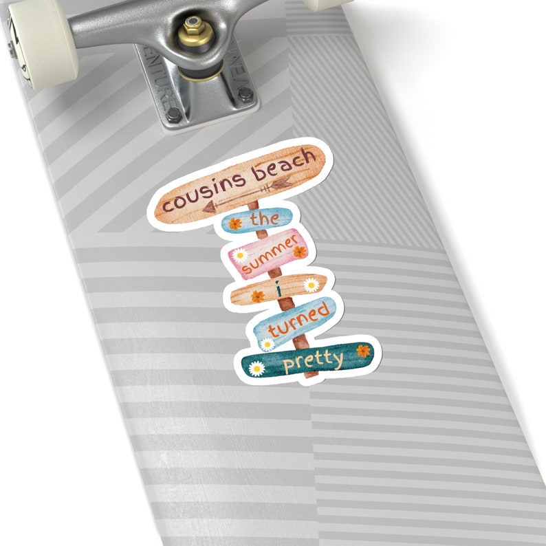 Cousins Beach Sticker, The Summer I Turned Pretty Sticker, Cute Sticker Stickers, Vinyl Stickers image 5