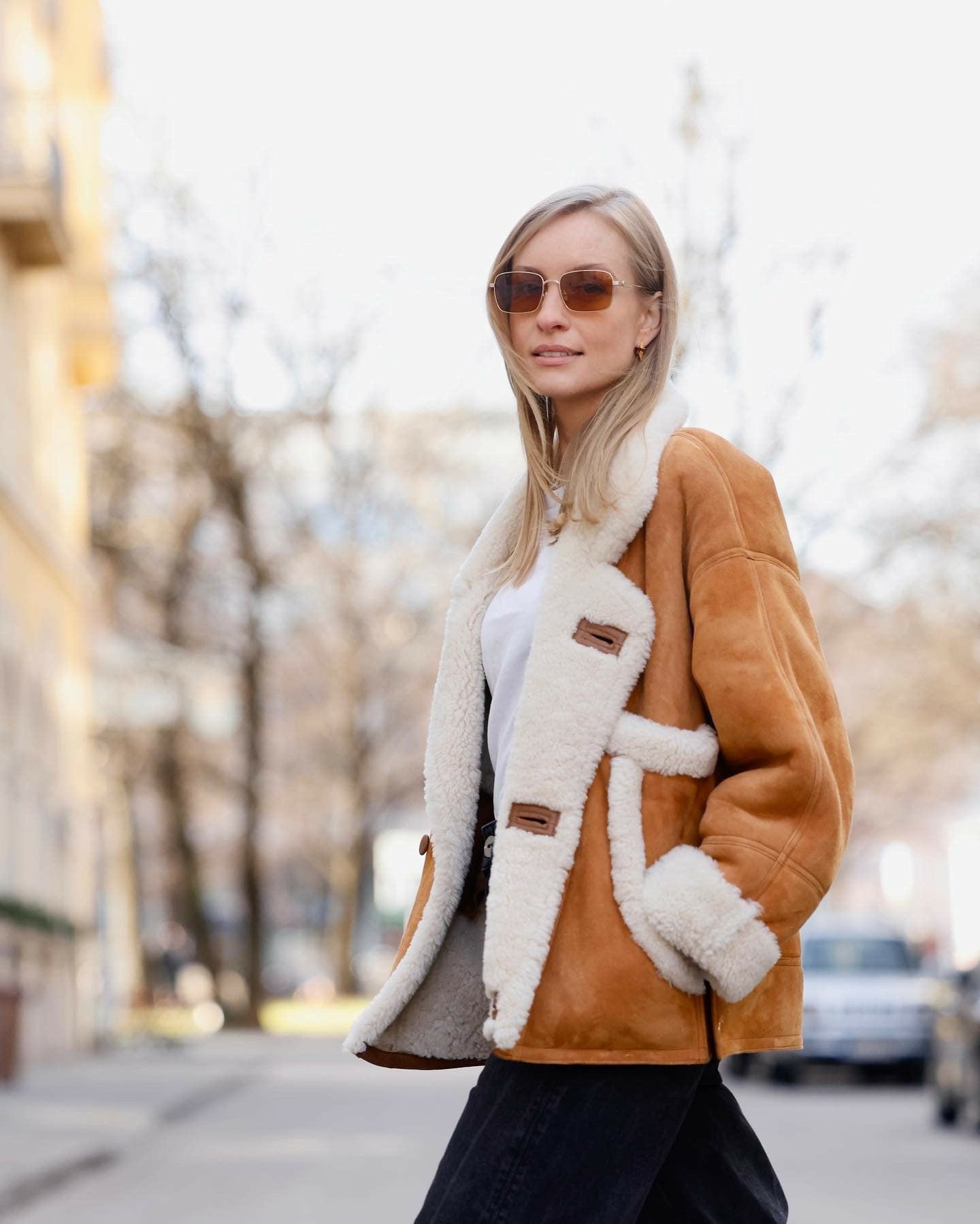 Shearling Coat Women - Etsy