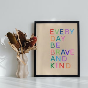 Motivational Quotes Print, Happy, Inspirational, Wall Art, 11 x 14 Digital Download, Home Decor, Colorful, Living Room, Bedroom.