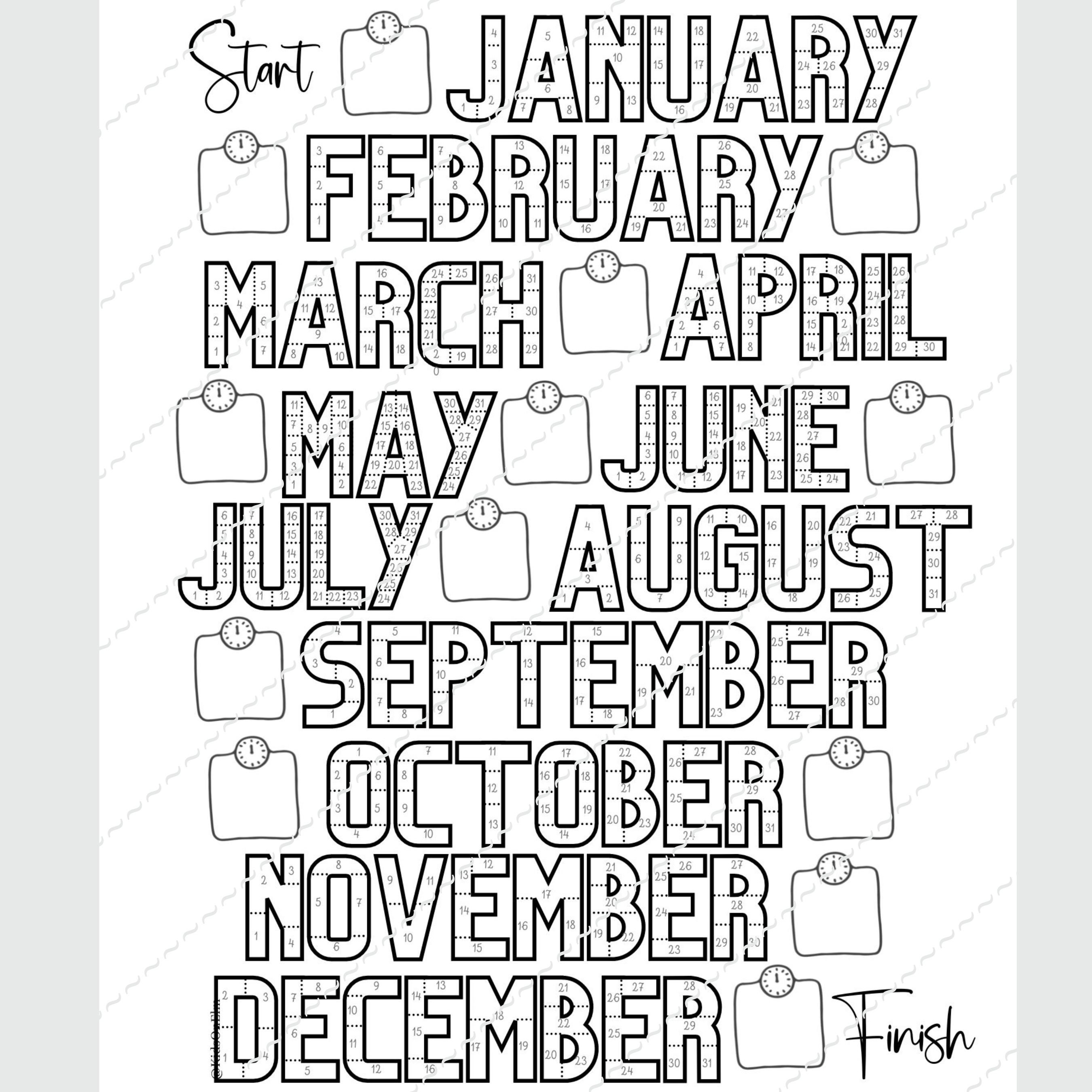 2023-workout-tracker-printable-daily-exercise-track-monthly-etsy