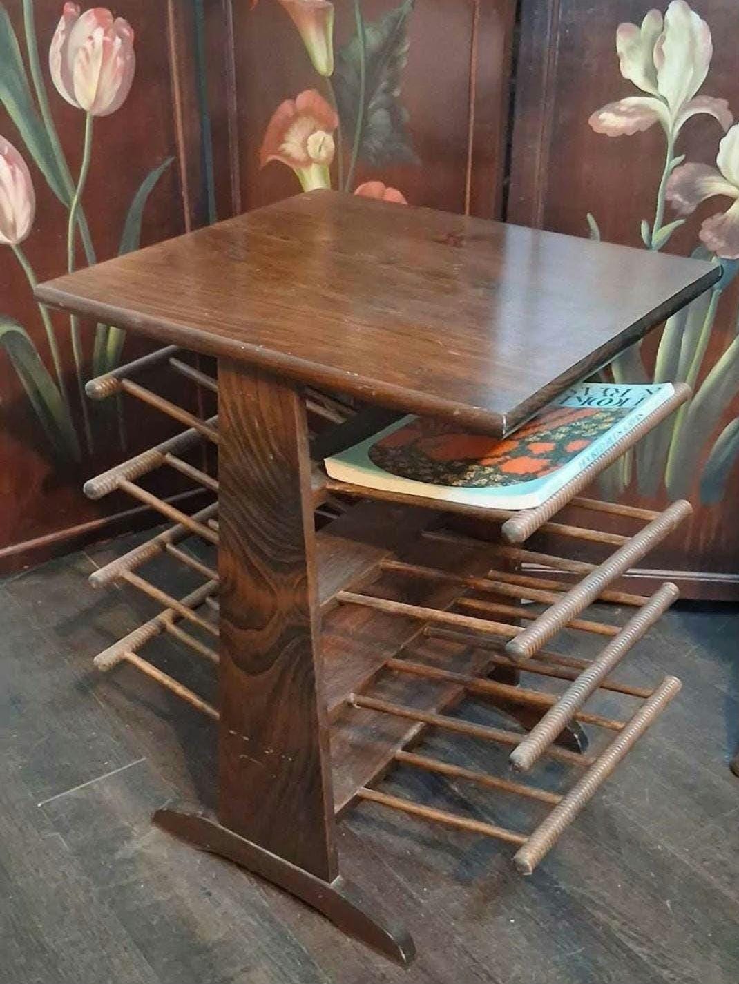 50's Magazine Rack - Etsy