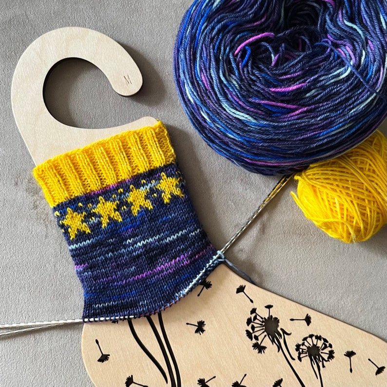 WISH handgefärbte Sockenwolle/Wolle Sock Set Bild 4
