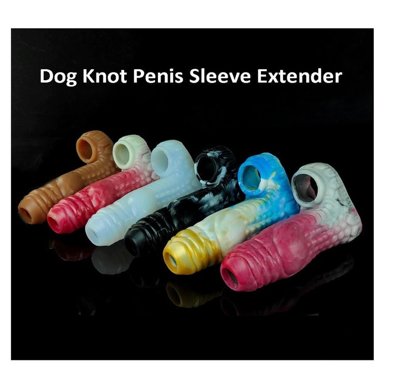 Penis Extender Sleeve-Big Knot Male Dick Enlargement Animal Cock Sheath-sex toyd 