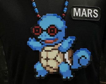 REZZ Squirtle Beaded Necklace