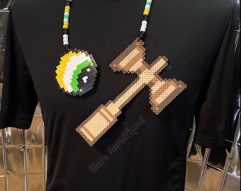 Subtronics Kendama Beaded Necklace