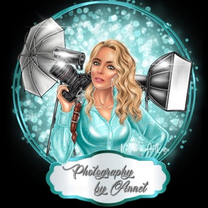 Fotograaf logo ontwerp, fotograaf cartoon logo, fotostudio logo ontwerp, avatar fotograaf, portret logo, professioneel portret logo