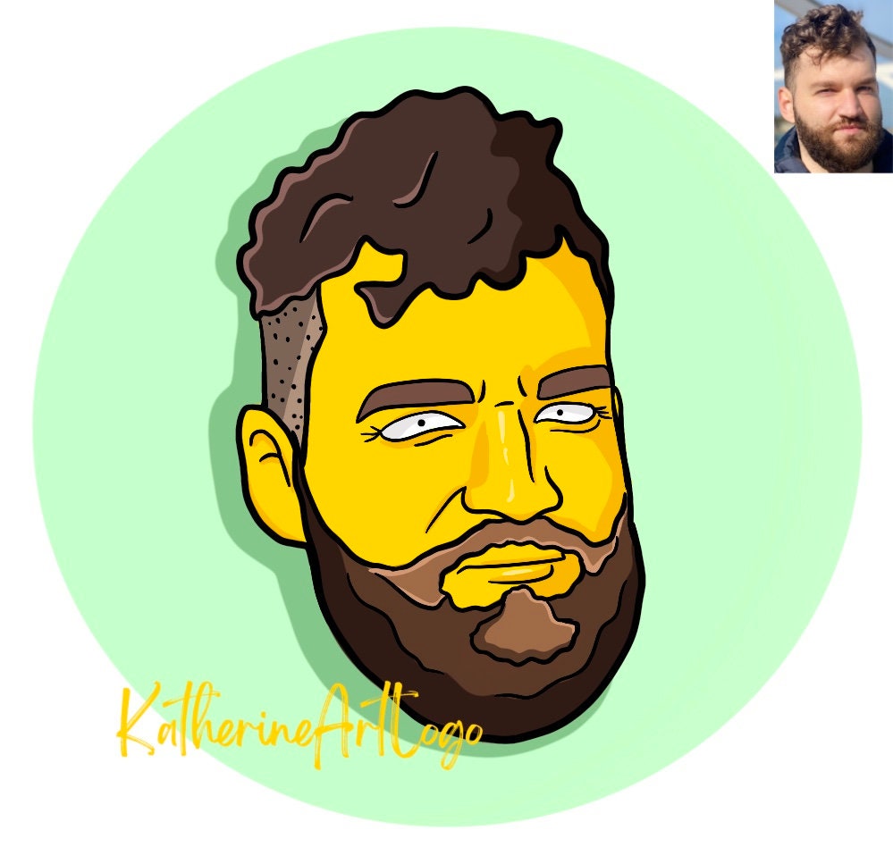 Buy Yellow Caricature Online In India - Etsy India Buy Yellow Caricature Online In India - Etsy India