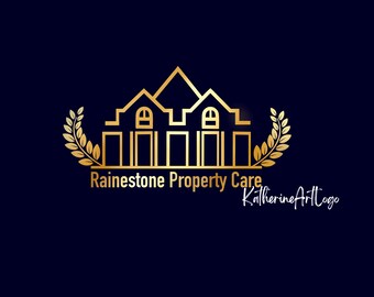 Realtor Cartoon Logo Portrait, Real Estate Agent Branding (Digital File)