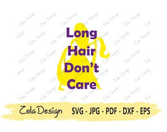 Princesa de pelo largo SVG / Mejor día de todos los tiempos Svg / Cita de la torre Svg / Princesa Svg / Cita divertida Svg / Diseño de camiseta Svg / Cortar archivo para Cricut