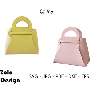 Moderne Geldbörse Svg | Geschenktasche Vorlage Svg | Portemonnaie Vorlage SVG | Süße Hochzeit Gastgeschenk Tasche Vorlage Svg | Geschenktasche Vorlage Svg | Bonbonsäckchen