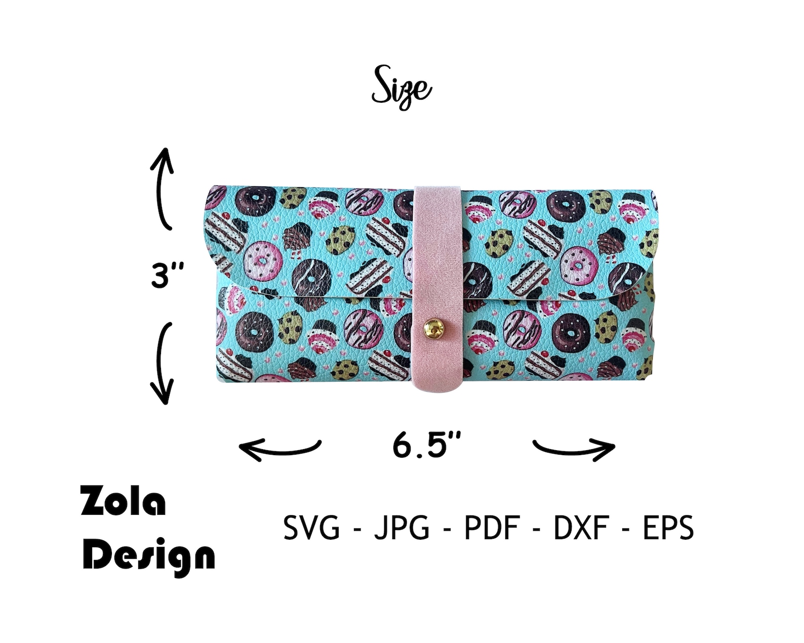 Leather Clip Purse Svg Gift Bag Template Svg Coin Purse Etsy