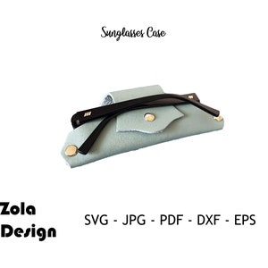 Custodie per occhiali da sole Svg / Modello borsa regalo Svg / Modello portamonete SVG / Modello borsa regalo bomboniera dolce Svg / File di taglio per Cricut