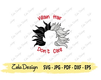 Cruella SVG | Villain Svg | Funny Quote SVG | Tshirt Design SVG | Villain Quote Svg | Cut File For Cricut | Silhouette Cut File