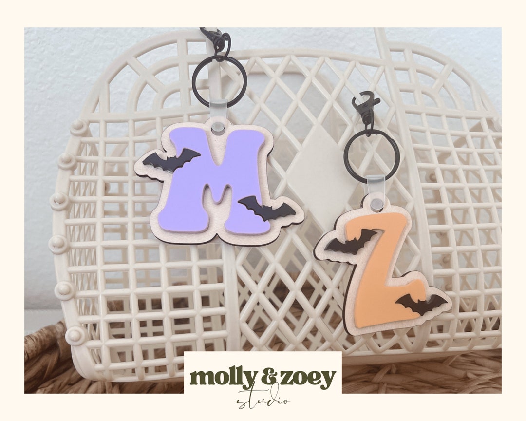 Boo Basket Gift Tag, Custom Charm for Bogg Bag, Personalized Keychain ...