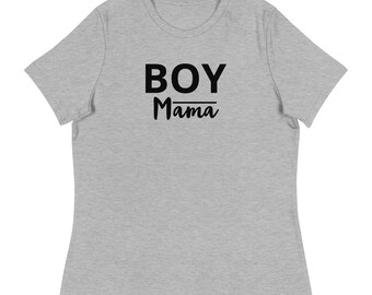 Women's Relaxed Boy Mama T-Shirt
