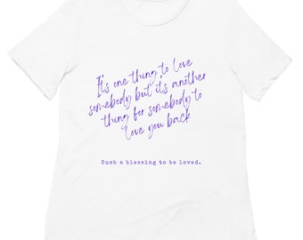Women’s relaxed tri-blend t-shirt