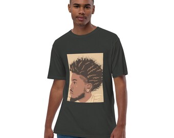 Black Man, Boy Joy Unisex premium viscose hemp t-shirt
