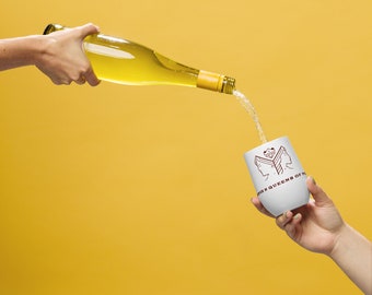 Kings N Queens of Posh Wine tumbler