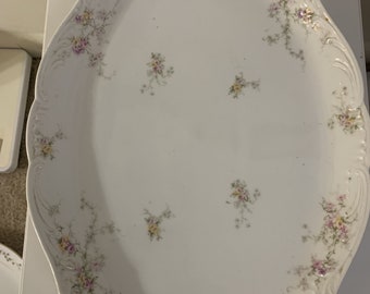 Vintage Theodore Haviland Limoges 20 inch Dinnerware Tray