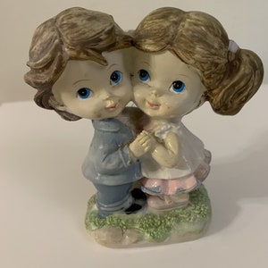 Vintage Two Lovers Together Figurine