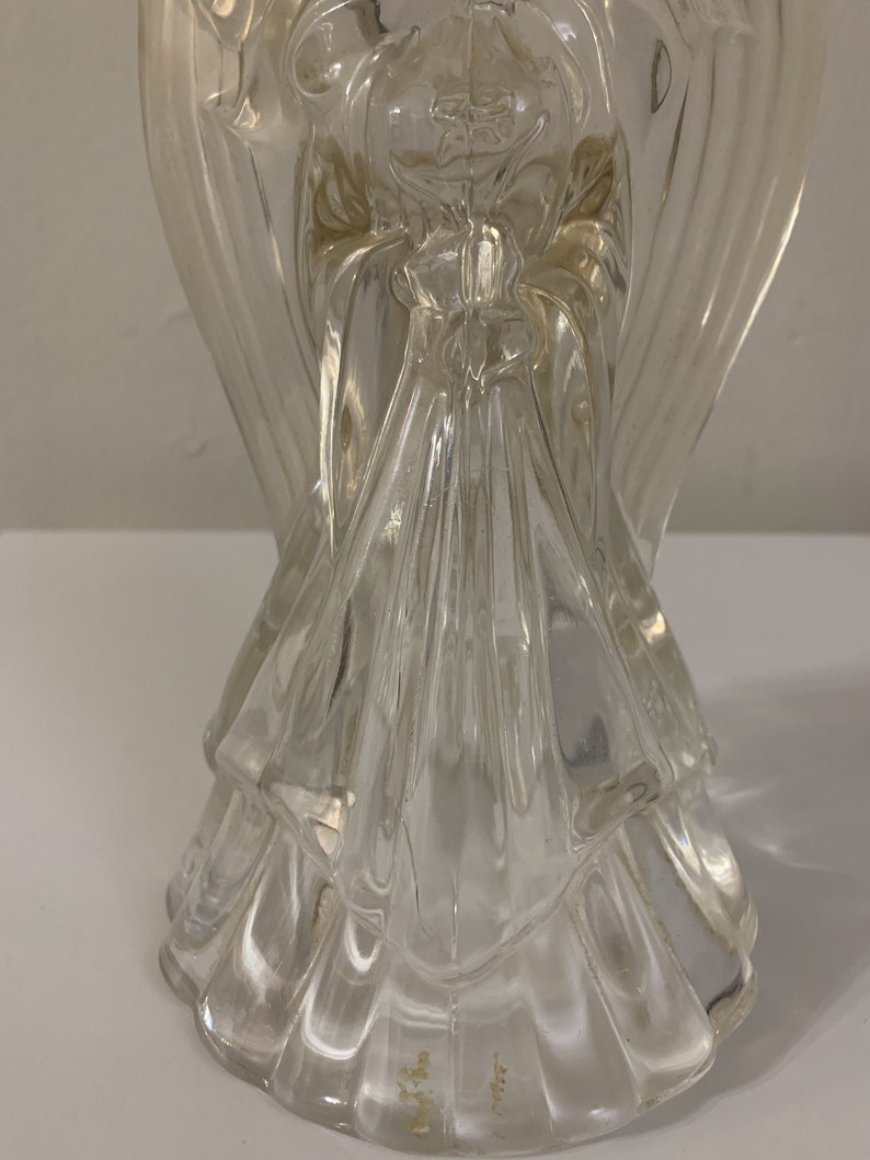 Vintage Crystal Glass Angel Like Figurine - Etsy