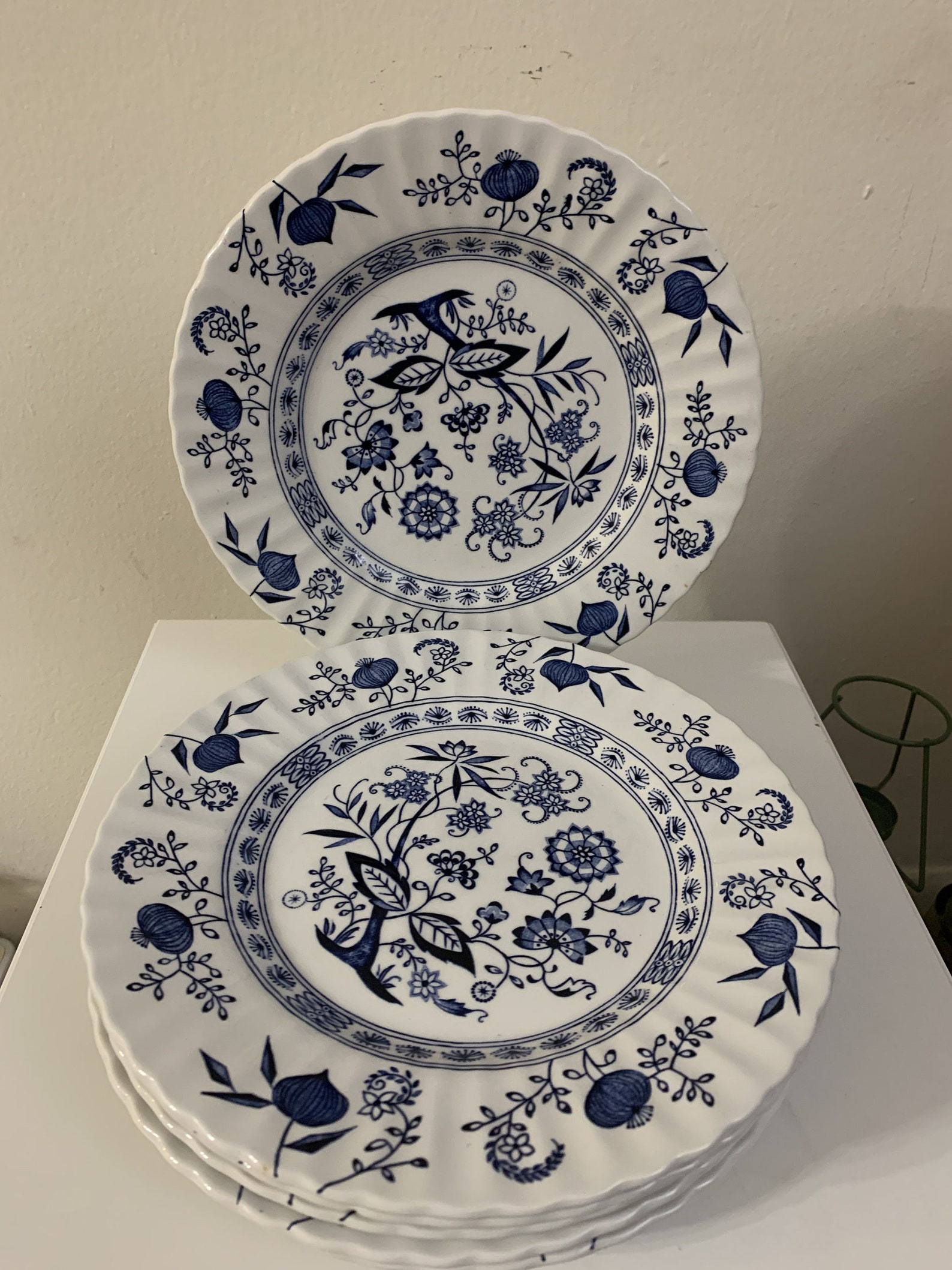 Vintage J & G Meakin Classic Blue Nordic Dinnerware Set, 31 Pcs Etsy