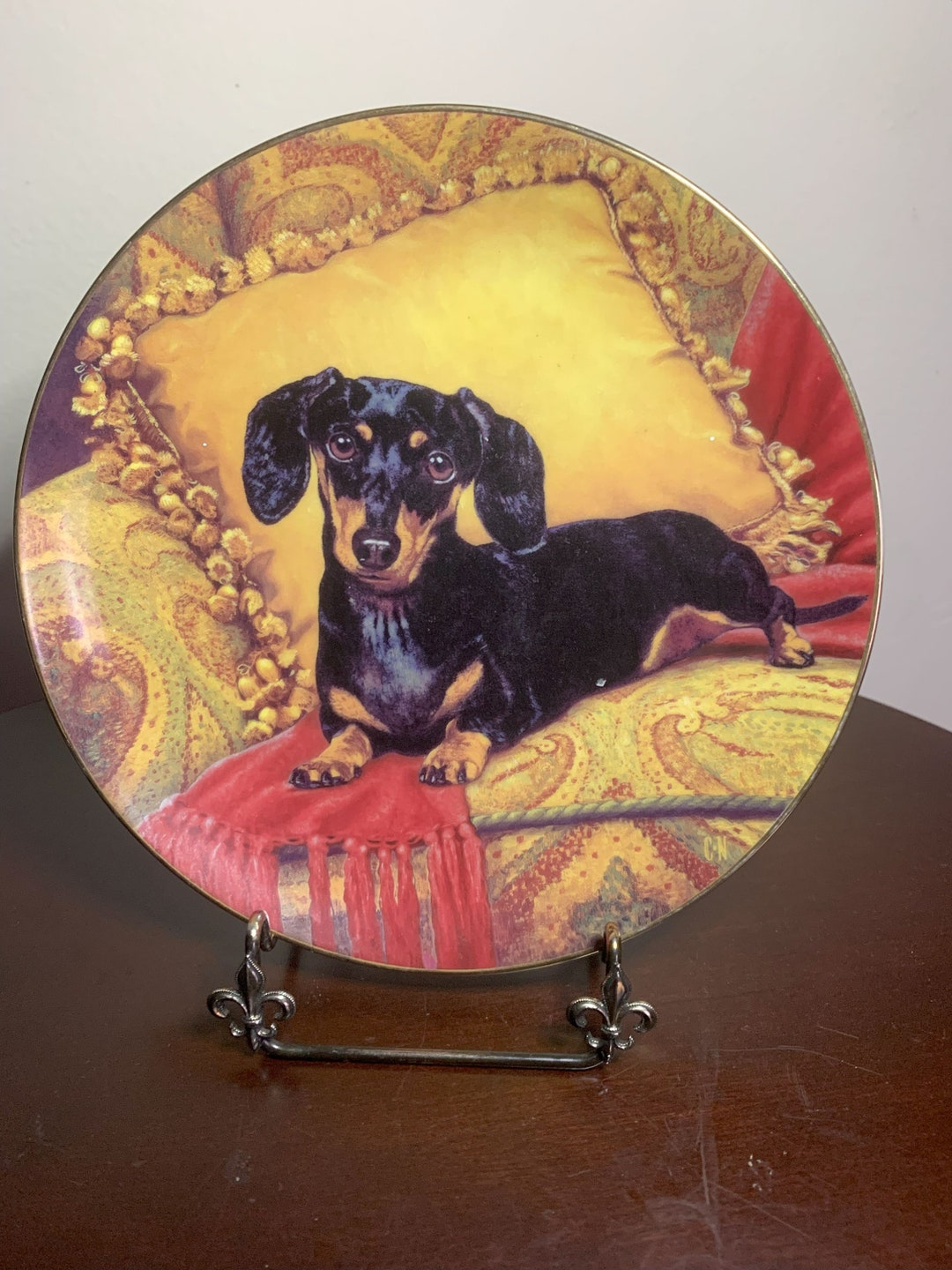 Oh, so Comfy Limited Edition Collectible Plate by Christopher Nick