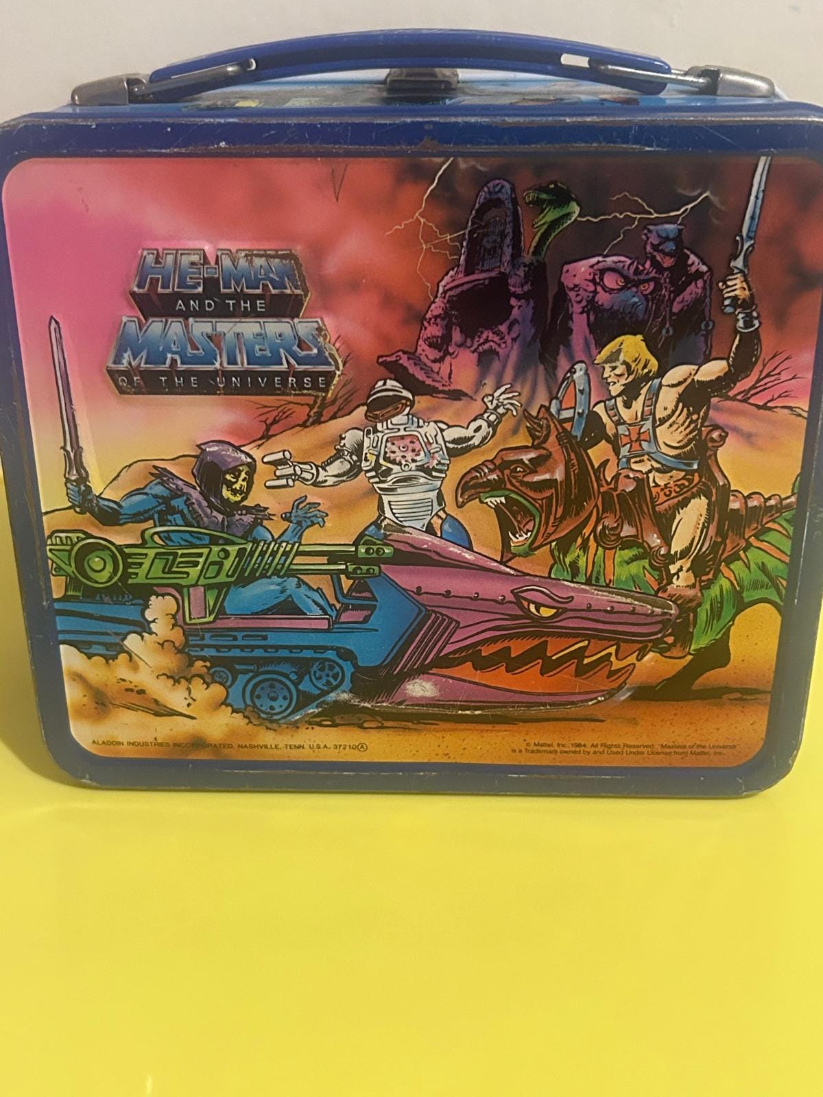 80's Heavy Duty Lunch Cooler He Man Lunch Box