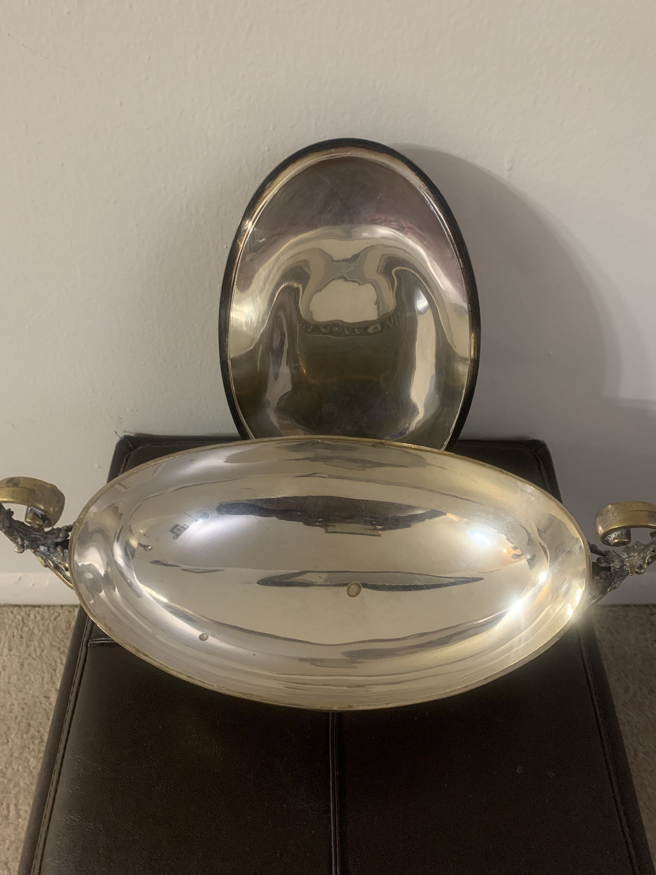 Vintage Bronze Egyptian Native Compote Dish Bowl With Lid - Etsy