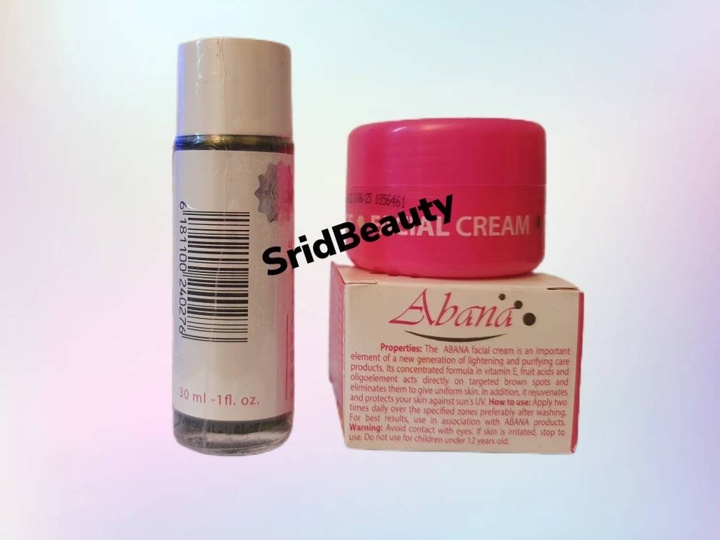 Abana Perfector Face Cream 35ml and Serum Etsy