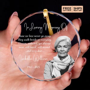 Loss of Mother Gift • Memorial Ornament • Sympathy Gift