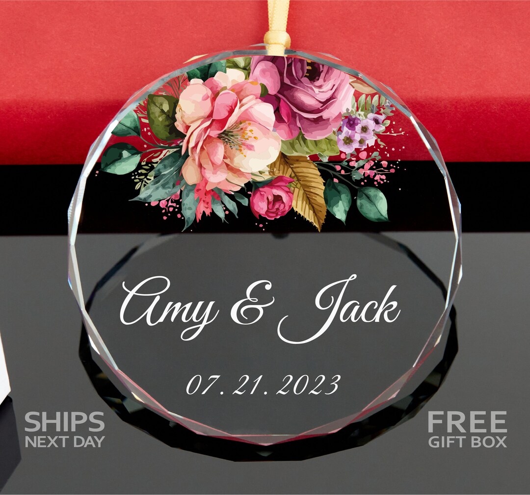 Personalized Together Christmas Ornament Wedding Ornament for Couples ...