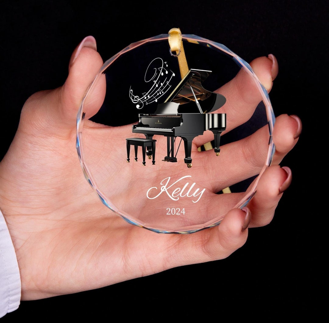 Piano Student Christmas Gift 2025 • Piano Teacher Ornament • Pianist ...