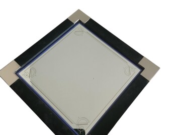 Lowered-Vintage Shiseido 12" Square Wall Mirror